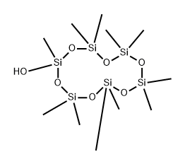 Undecamethylcyclohexasiloxan-2-ol Structure