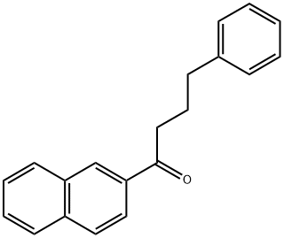 1-(naphthalen-2-yl)-4-phenylbutan-1-one Structure