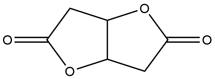 Hexaric acid, 2,5-dideoxy-, di-γ-lactone Structure