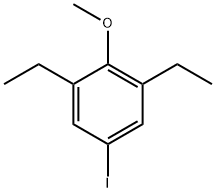 1,3-Diethyl-5-iodo-2-methoxybenzene 구조식 이미지