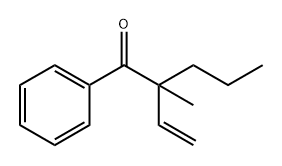 1-Pentanone, 2-ethenyl-2-methyl-1-phenyl- Structure