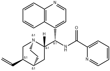 N-(9-Deoxy-epi-cinchonidin-9-yl)picolinaMide 구조식 이미지