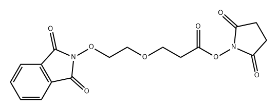 NHPI-PEG1-C2-NHS ester Structure