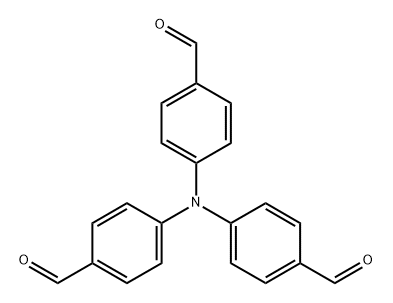 Benzaldehyde, 4,4',4''-nitrilotris-, homopolymer Structure