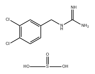 Guanidine, N-[(3,4-dichlorophenyl)methyl]-, sulfite (1:1) Structure