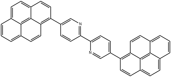 5,5'-bis(pyren-1-yl)-2,2'-bipyridine Structure