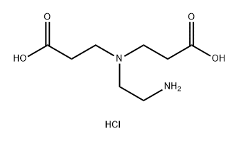 β-Alanine, N-(2-aminoethyl)-N-(2-carboxyethyl)-, dihydrochloride (9CI) Structure