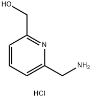 (6-(Aminomethyl)pyridin-2-yl)methanol hydrochloride Structure