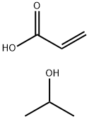 2-Propenoic acid, telomer with 2-propanol, ammonium salt Structure