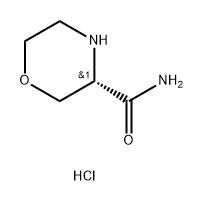3-Morpholinecarboxamide,(3S)- Structure