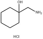 Cyclohexanol, 1-(aminomethyl)-, hydrochloride (1:2) Structure