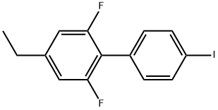4-Ethyl-2,6-difluoro-4'-iodo-1,1'-biphenyl Structure