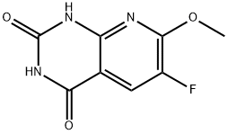 6-Fluoro-7-methoxypyrido[23-d]pyrimidine-24(1H3H)-dione Structure