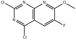 24-Dichloro-6fluoro-7-methoxypyrido[23-dpyrimidine Structure