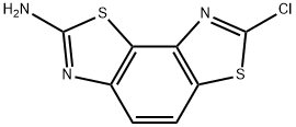 7-chlorobenzo[1,2-d:3,4-d']bis(thiazole)-2-amine Structure