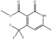 Methyl 6-methyl-2-oxo-4-(trifluoromethyl)-1,2-dihydropyridine-3-carboxylate Structure