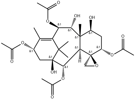 1-hydroxy-7,9-dideacetylbaccatin I Structure