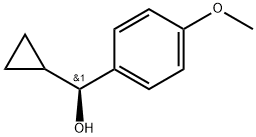 (S)-Cyclopropyl(4-methoxyphenyl)methanol Structure