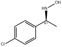 Benzenemethanamine, 4-chloro-N-hydroxy-α-methyl-, (αS)- Structure