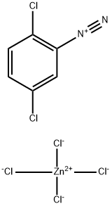 2,5-dichlorobenzenediazonium tetrachlorozincate (2:1) Structure