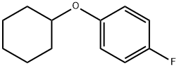 1-(Cyclohexyloxy)-4-fluorobenzene Structure