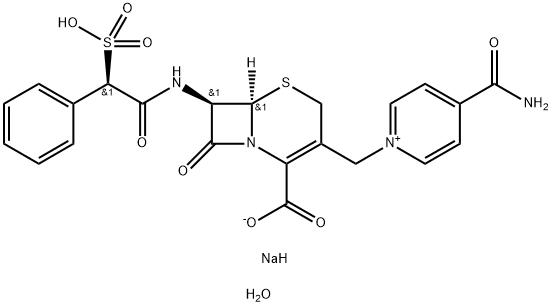 Cefsulodin Sodium Salt Hydrate Structure