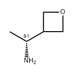 3-Oxetanemethanamine, α-methyl-, (αR)- 구조식 이미지