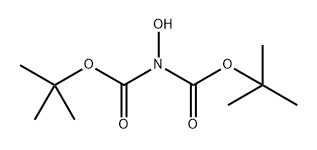 Imidodicarbonic acid, 2-hydroxy-, 1,3-bis(1,1-dimethylethyl) ester 구조식 이미지