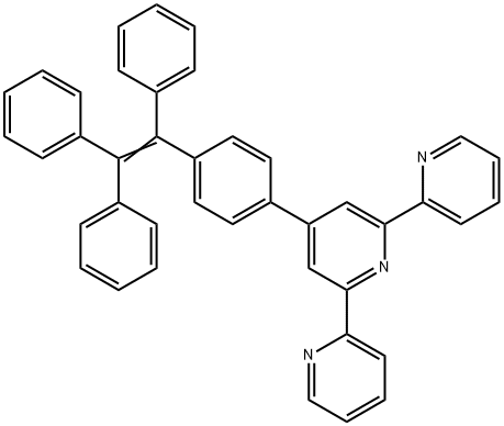 4'-(4-(1,2,2-triphenylvinyl)phenyl)-2,2':6',2''-terpyridine Structure