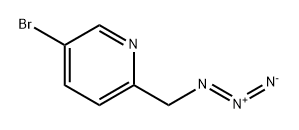 2-(azidomethyl)-5-bromopyridine Structure