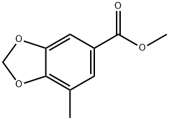 methyl 7-methylbenzo[d][1,3]dioxole-5-carboxylate Structure