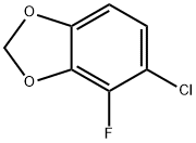 5-chloro-4-fluorobenzo[d][1,3]dioxole Structure