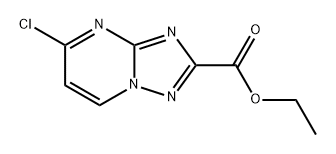 ethyl 5-chloro-[1,2,4]triazolo[1,5-a]pyrimidine-2-carboxylate Structure