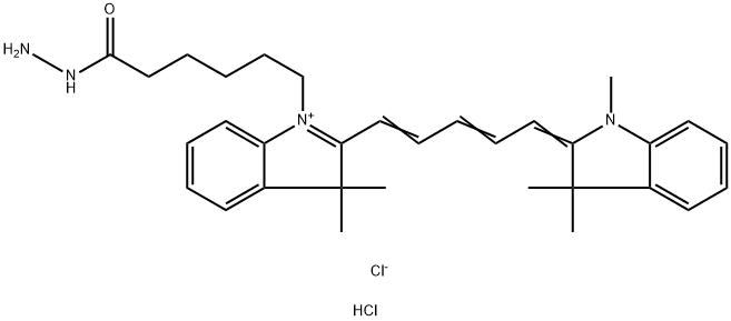 Cyanine5 tetrazine Structure