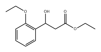 Ethyl 3-(2-ethoxyphenyl)-3-hydroxypropanoate Structure