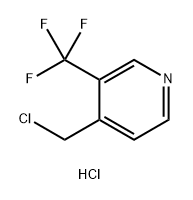 4-Chloromethyl-3-trifluoromethyl-pyridine hydrochloride Structure