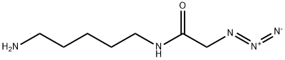 Acetamide, N-(5-aminopentyl)-2-azido- Structure