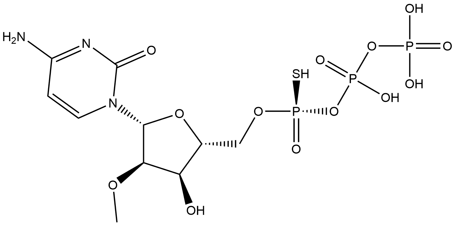 Sp-2'-O-Me-CTP-α-S Structure