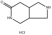 6H-Pyrrolo[3,4-c]pyridin-6-one, octahydro-, hydrochloride (1:1) Structure