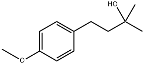 Benzenepropanol, 4-methoxy-α,α-dimethyl- 구조식 이미지