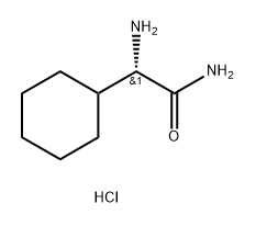 (2S)-2-amino-2-cyclohexylacetamide
hydrochloride 구조식 이미지