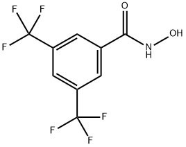 N-hydroxy-3,5-bis(trifluoromethyl)benzamide Structure