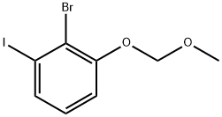 2-Bromo-1-iodo-3-(methoxymethoxy)benzene Structure
