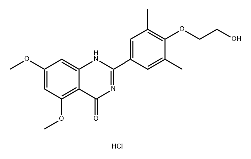 Apabetalon Hydrochloride Structure