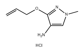 3-(allyloxy)-1-methyl-1H-pyrazol-4-amine Structure