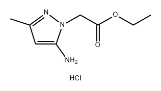 ethyl (5-amino-3-methyl-1H-pyrazol-1-yl)acetate Structure