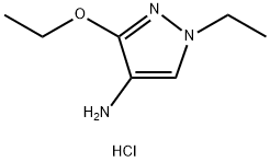 3-ethoxy-1-ethyl-1H-pyrazol-4-amine Structure