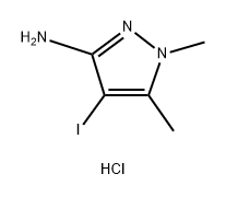 4-iodo-1,5-dimethyl-1H-pyrazol-3-amine Structure