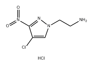 2-(4-chloro-3-nitro-1H-pyrazol-1-yl)ethanamine Structure