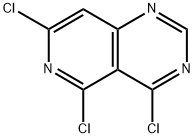 4, 5, 7-TRICHL0R0PYRID0E4, 3- D]PYRIMIDINE Structure